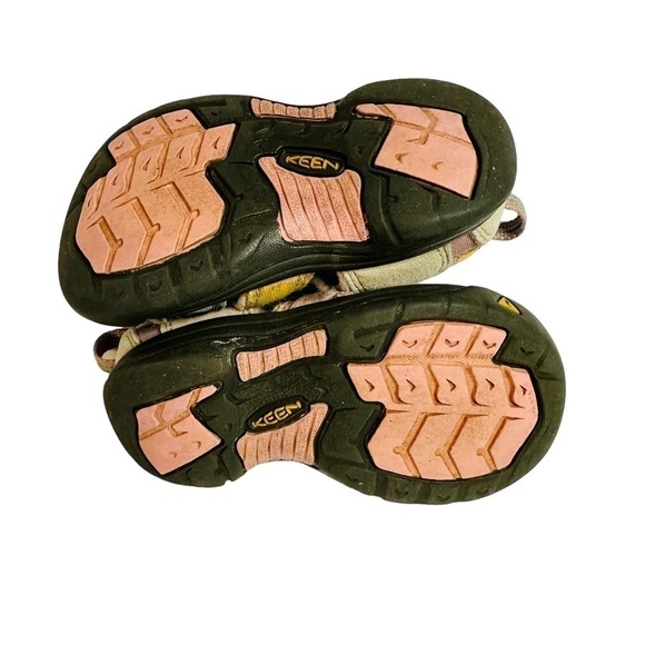 Keen Venice H2 Toddler Girls Pink Striped Pastel Water Sandals Size 6 - Picture 9 of 10